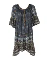 Isabel Marant Étoile Loane Volant Mini Dress In Black