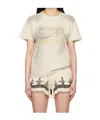 Isabel Marant Étoile T-shirt Zaof In Beige
