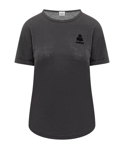 Isabel Marant Étoile Short-sleeved T-shirt In Black