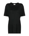 Isabel Marant Étoile Short-sleeved T-shirt In Black
