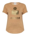 Isabel Marant Étoile T-shirt Isabel Marant Etoile Woman Color Camel In Orange