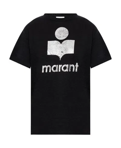 ISABEL MARANT ÉTOILE SHORT-SLEEVED T-SHIRT WITH ROUND NECK