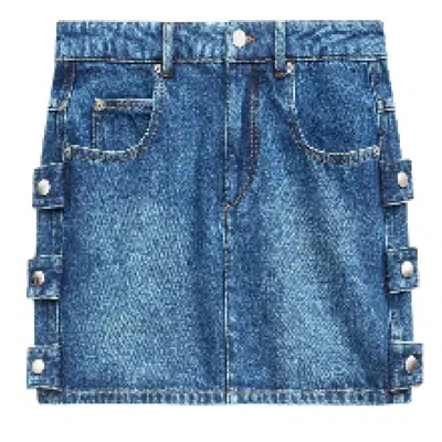 ISABEL MARANT ÉTOILE ISABEL MARANT ETOILE SHORT STESSY DENIM SKIRT