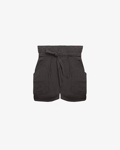 Isabel Marant Étoile Shorts Sereni In Black