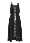 ISABEL MARANT ÉTOILE SIANA EMBROIDERED COTTON-VOILE MIDI DRESS