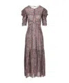 Isabel Marant Étoile Sichellia-gb Dresses Violet In Multi