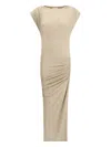 Isabel Marant Étoile Dress Isabel Marant Etoile Woman Color Earth In Neutral