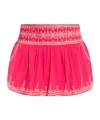Isabel Marant Étoile Side Zipper Skirt In Pink