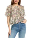 Isabel Marant Étoile Isabel Marant E'toile Silk Blouse In Beige