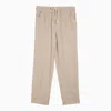 Isabel Marant Étoile Black Silk Trousers With Drawstring