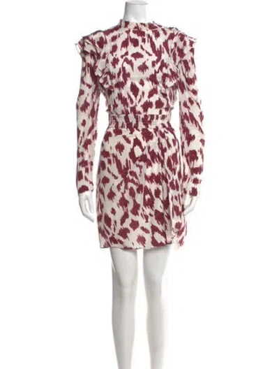 Pre-owned Isabel Marant Étoile Silk Knee-length Dress In Multi