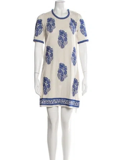 Pre-owned Isabel Marant Étoile Silk Mini Dress In Multi