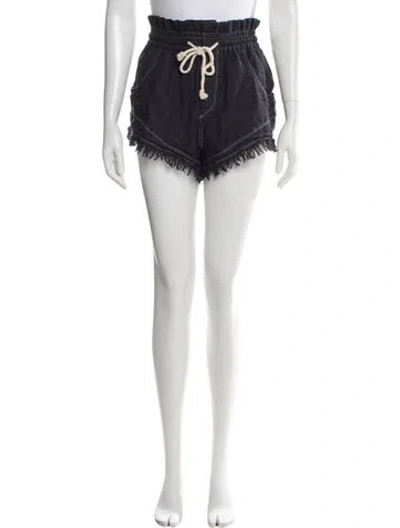 Pre-owned Isabel Marant Étoile Silk Mini Shorts In Blue