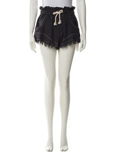 Pre-owned Isabel Marant Étoile Silk Mini Shorts In Neutral