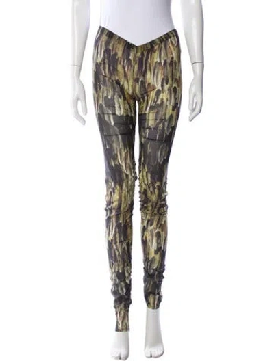 Pre-owned Isabel Marant Étoile Silk Skinny Leg Pants In Multi