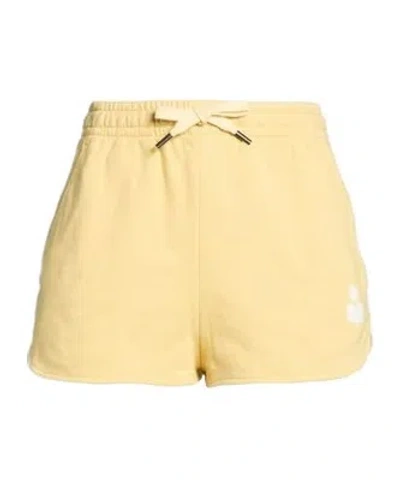 Isabel Marant Étoile Simple Sports Shorts In Yellow