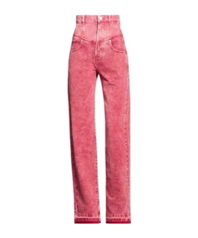 Isabel Marant Étoile Simple Straight-leg Jeans In Pink