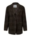 Isabel Marant Étoile Single-breasted Blazer In Green