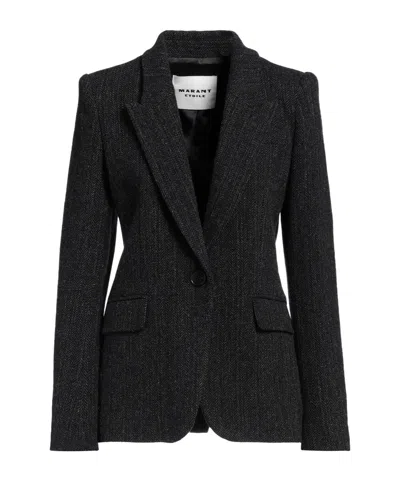 Isabel Marant Étoile Single-breasted Blazer In Black