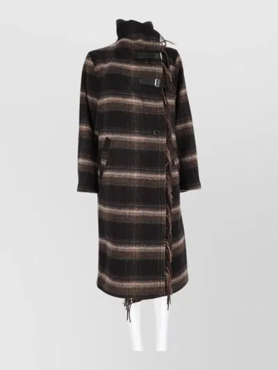 Isabel Marant Étoile Single-breasted Coat In Multi