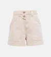 Isabel Marant Étoile Denim Shorts In Beige