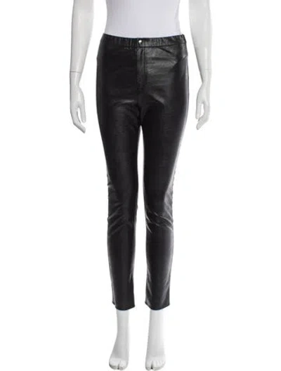 Pre-owned Isabel Marant Étoile Skinny Leg Pants In Black