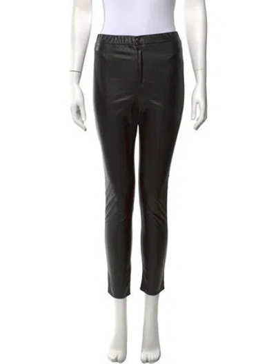 Pre-owned Isabel Marant Étoile Skinny Leg Pants In Black