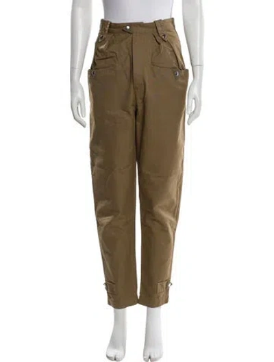 Pre-owned Isabel Marant Étoile Skinny Leg Pants In Brown