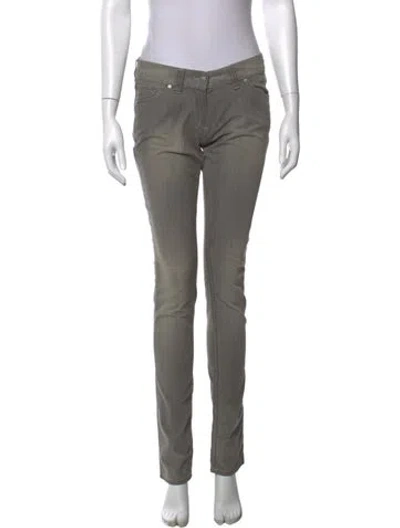 Pre-owned Isabel Marant Étoile Skinny Leg Pants In Gray