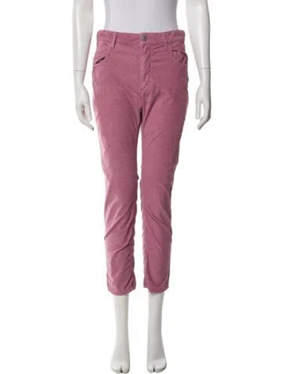 Pre-owned Isabel Marant Étoile Skinny Leg Pants In Pink