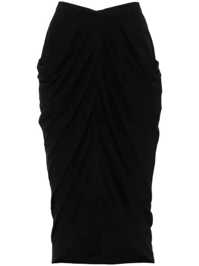 Isabel Marant Étoile Isabel Marant Etoile Ilis Midi Skirt In Black