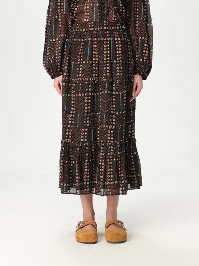 ISABEL MARANT ÉTOILE SKIRT ISABEL MARANT ETOILE WOMAN COLOR BLACK,G66670002