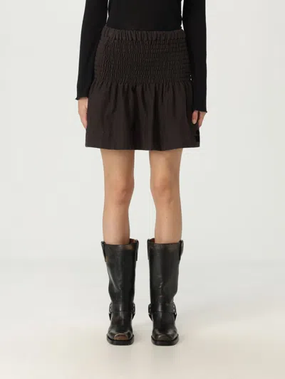 Isabel Marant Étoile Skirt Isabel Marant Etoile Woman Color Black In Brown