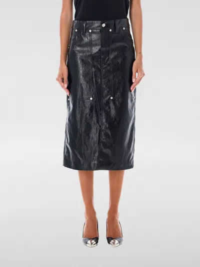 ISABEL MARANT ÉTOILE SKIRT ISABEL MARANT ETOILE WOMAN COLOR BLACK,F97350002