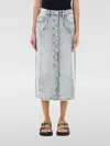 Isabel Marant Étoile Isabel Marant Etoile Vandy Denim Pencil Skirt Women In Blue