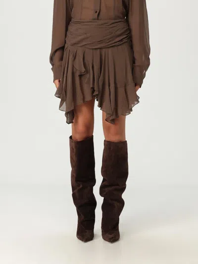 Isabel Marant Étoile Skirt Isabel Marant Etoile Woman Color Green In Brown