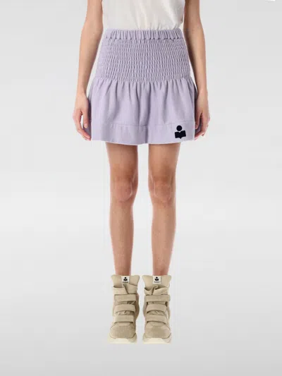 ISABEL MARANT ÉTOILE SKIRT ISABEL MARANT ETOILE WOMAN COLOR LILAC,G55670038