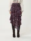 Isabel Marant Étoile Skirt Isabel Marant Etoile Woman Color Plum In Purple