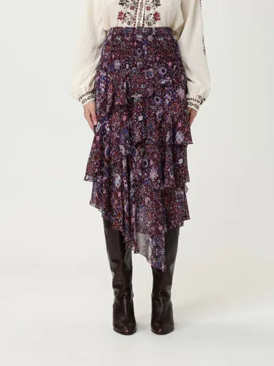 Isabel Marant Étoile Skirt Isabel Marant Etoile Woman Color Plum In Purple