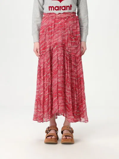 Isabel Marant Étoile Skirt Isabel Marant Etoile Woman Color Red In Multi