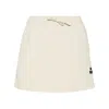 Isabel Marant Étoile Cotton Blend Skirt With Embroidered Logo