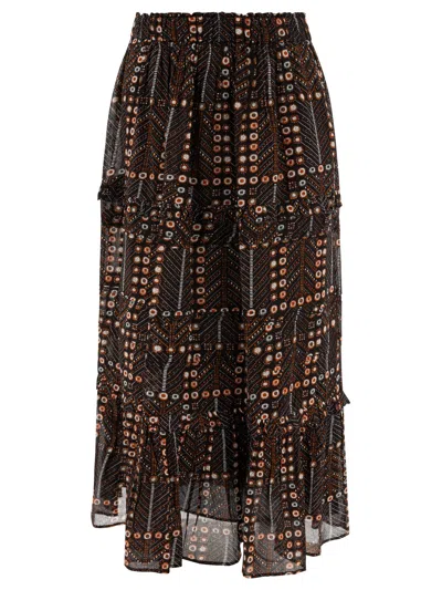 Isabel Marant Étoile Skirts Black In Brown