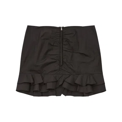 Isabel Marant Étoile Cotton Skirts In Black