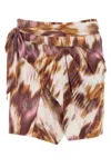 Isabel Marant Étoile Isabel Marant Etoile Women Printed Cotton Berenice Mini Skirt In Multi