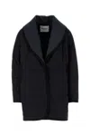 Isabel Marant Étoile Isabel Marant Etoile Women Slate Cotton Blend Gally Jacket In Black