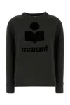 Isabel Marant Étoile Isabel Marant Etoile Slate Cotton Blend Millyny Sweatshirt In Black