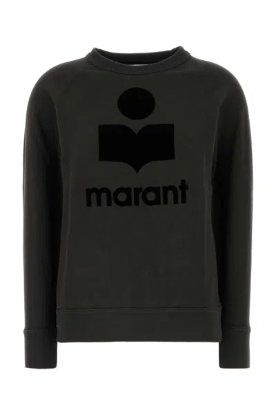 Isabel Marant Étoile Isabel Marant Etoile Slate Cotton Blend Millyny Sweatshirt In Black
