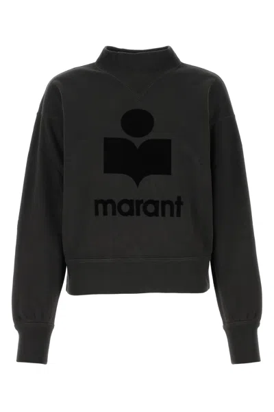 ISABEL MARANT ÉTOILE SLATE COTTON MOBY SWEATSHIRT