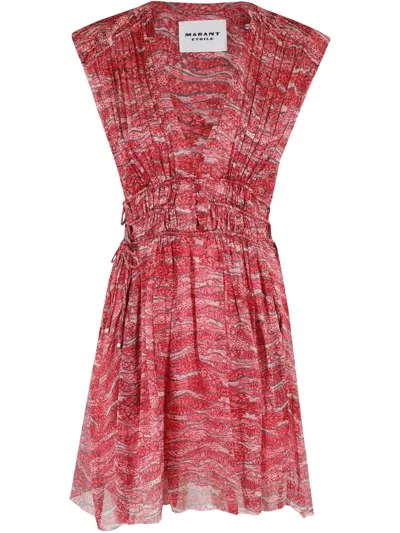 Isabel Marant Étoile Sleeveless Dress In Red