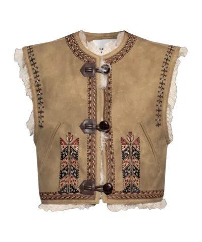 ISABEL MARANT ÉTOILE SLEEVELESS JACKET